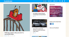 Desktop Screenshot of icandoitlater.com